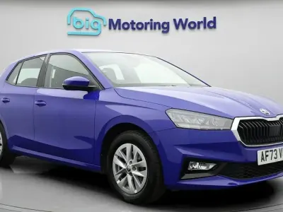 Used Skoda Fabia Comfort 110 HP (80 kW) 2023 Blue Hatchback