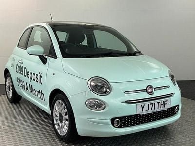 Used Fiat 500 Lounge 70 HP (51 kW) 2020 Green Hatchback