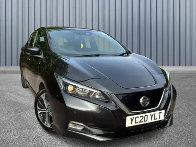 Used Nissan Leaf N-Connecta 110 kW (150 HP) 2020 Black Hatchback