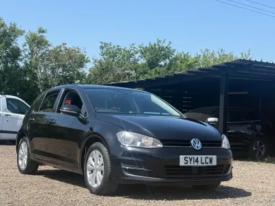 Used VW Golf VII SE 2014 Black Hatchback