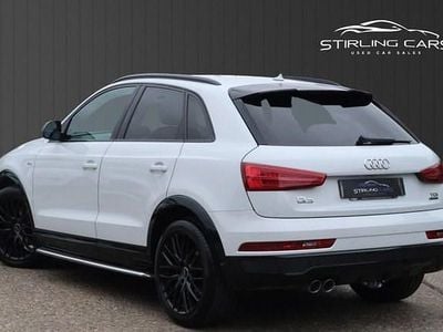 Begagnad Audi Q3 Black Edition 150 HK (110 kW) 2018 Vit SUV