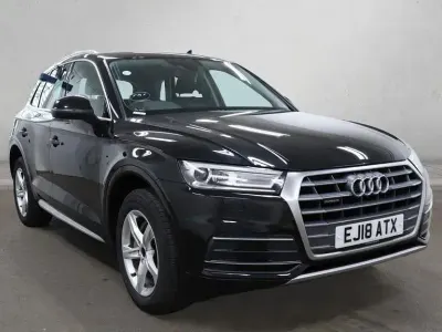 Usado Audi Q5 Sport 190 CV (139 kW) 2018 Negro SUV