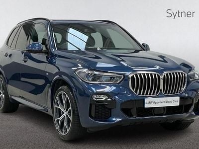 Used BMW X5 M Sport 265 HP (194 kW) 2019 Blue SUV