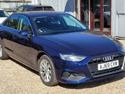 Used Audi A4 Comfort 2020 Blue Sedan