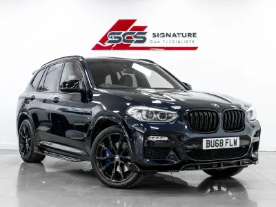 Used BMW X3 M Sport 265 HP (194 kW) 2018 Black SUV