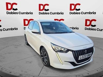 White Used 2020 Peugeot 208 Allure Premium Hatchback | £10,700 (Fair price)