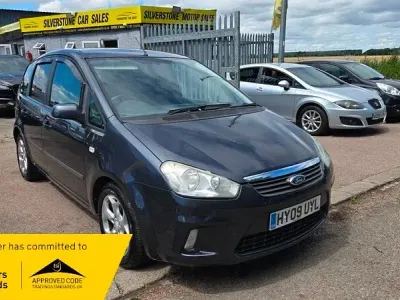 Used Ford C-MAX Zetec 100 HP (73 kW) 2009 Grey MPV