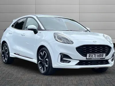 Used Ford Puma ST-Line X 125 HP (91 kW) 2021 White SUV