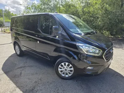 Used Ford Transit Custom Limited 130 HP (95 kW) 2020 Black Van