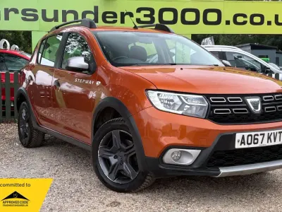 Used Dacia Sandero Stepway 2017 Orange Hatchback