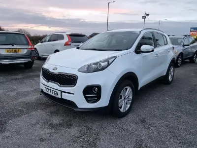 Used Kia Sportage 130 HP (95 kW) 2017 White SUV