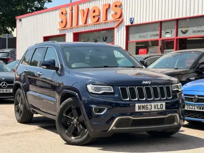 Used Jeep Grand Cherokee Overland 247 HP (181 kW) 2014 Blue SUV
