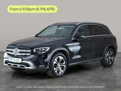 Black Used 2020 Mercedes GLC220 SUV | £24,473 (Good price)