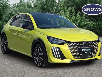 Used Peugeot 208 GT 101 HP (74 kW) 2024 Agueda yellow Hatchback