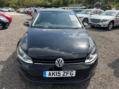 Used VW Golf VII Match 2015 Black Hatchback