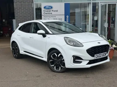 Used Ford Puma ST-Line X 125 HP (91 kW) 2022 White SUV