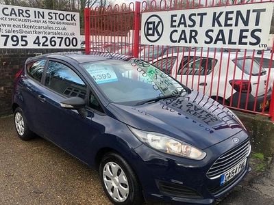 Used Ford Fiesta Studio 82 HP (60 kW) 2014 Blue Hatchback