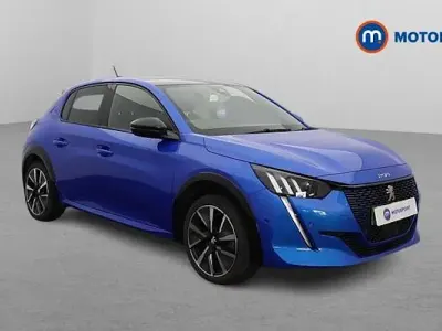 Used Peugeot e-208 GTi 100 kW (136 HP) 2023 Blue Hatchback