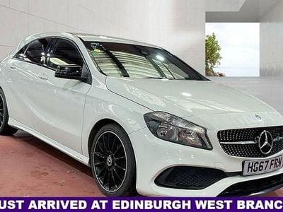 Used Mercedes A180 AMG line 109 HP (80 kW) 2018 White Hatchback