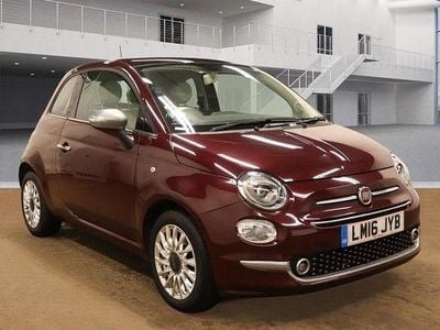 Used Fiat 500 Lounge 69 HP (50 kW) 2016 Red Hatchback