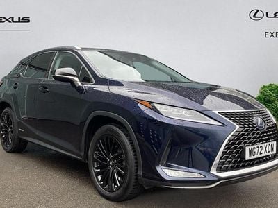 Blue Used 2022 Lexus RX450h SUV | £33,790 (Fair price)