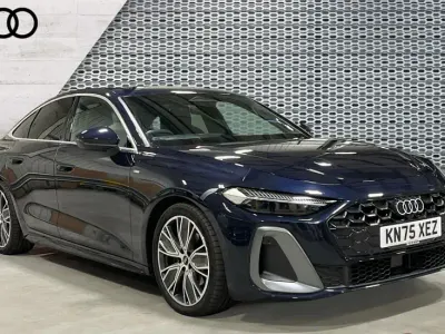 Used Audi A5 Sportback S-Line 204 HP (150 kW) 2025 Blue Hatchback