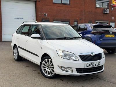 Used Skoda Fabia Elegance 105 HP (77 kW) 2010 White Estate