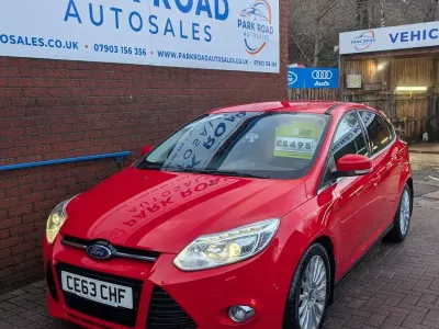 Usado Ford Focus Titanium X 2013 Rojo Utilitario
