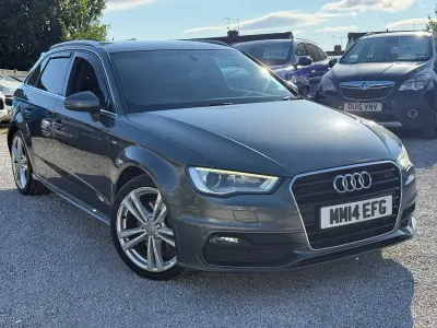 Used Audi A3 S-Line 2014 Grey Hatchback