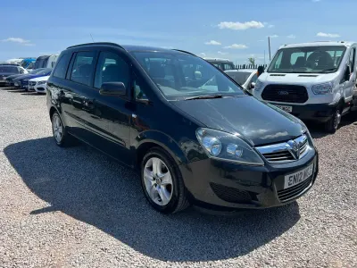 Used Vauxhall Zafira 120 HP (88 kW) 2012 Black MPV