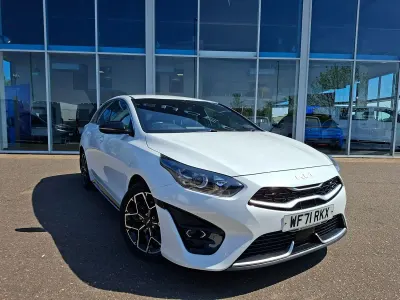 Used Kia ProCeed GT-Line 158 HP (116 kW) 2021 White Estate