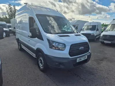 Used Ford Transit 130 HP (95 kW) 2018 White Van