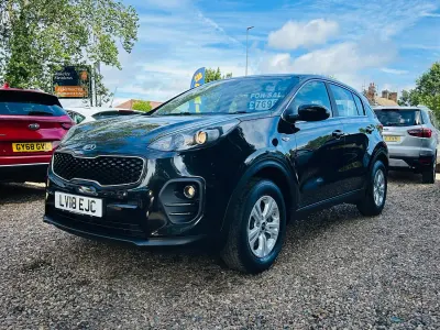 Used Kia Sportage 130 HP (95 kW) 2018 Black SUV