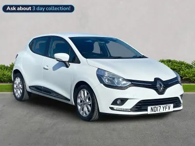 Usado Renault Clio IV Dynamique 2017 Blanco Utilitario
