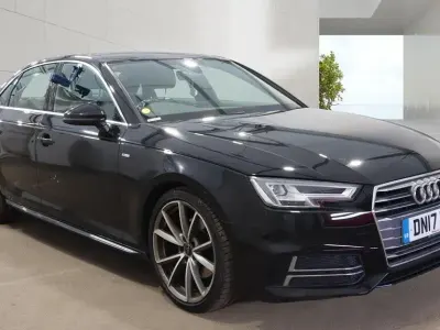 Used Audi A4 S-Line 190 HP (139 kW) 2017 Black Sedan