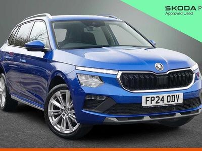 Used Skoda Kamiq SE L 116 HP (85 kW) 2024 Race blue metallic SUV