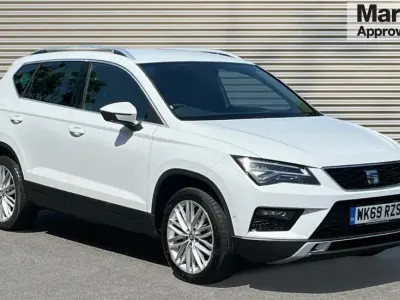 Used Seat Ateca XCELLENCE 150 HP (110 kW) 2019 White SUV