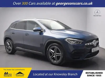 Usado Mercedes GLA180 Executive 136 HP (100 kW) 2021 Azul SUV