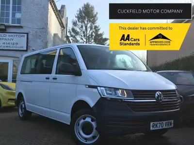 Used VW Transporter S 110 HP (80 kW) 2020 White Van