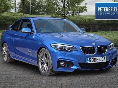 Used BMW 220 M Sport 187 HP (137 kW) 2018 Blue Coupe