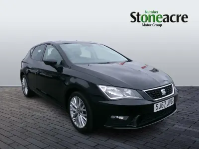 Second-hand Seat Leon SE Dynamic 113 CP (83 kW) 2017 Negru Hatchback