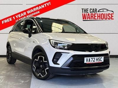 Used Vauxhall Crossland Ultimate 130 HP (95 kW) 2023 White SUV
