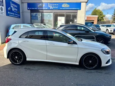 Usado Mercedes A200 AMG Line Premium 2016 Blanco Utilitario