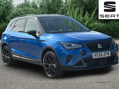 New Seat Arona Black Edition 115 HP (84 kW) 2026 Sapphire blue SUV