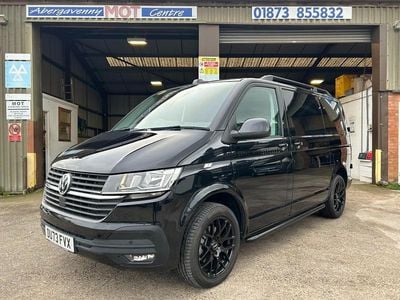 Used VW T6.1 Highline 150 HP (110 kW) 2023 Black Van