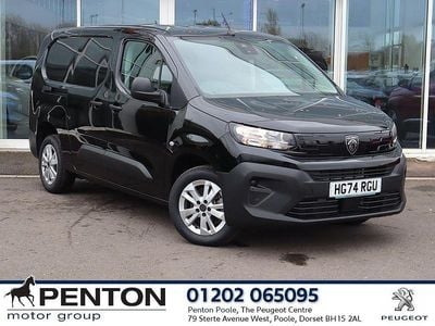 Black Used 2024 Peugeot Partner S MPV | £19,490 (A bit pricey)