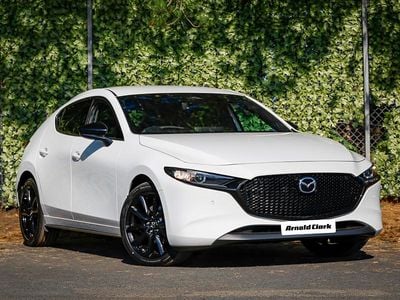 Ny Mazda 3 Homura-Line 140 HK (102 kW) 2025 Vit Halvkombi
