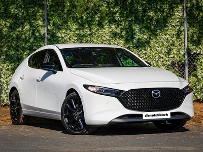 White New 2025 Mazda 3 Homura-Line Hatchback | £24,998 (A bit pricey)