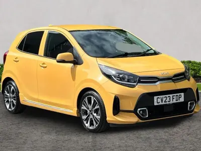 Used Kia Picanto GT-Line 65 HP (47 kW) 2023 Yellow Hatchback