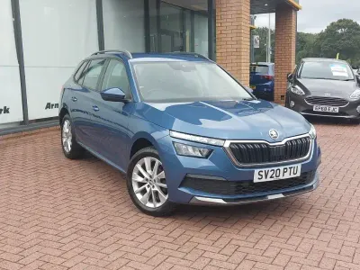 Used Skoda Kamiq SE 150 HP (110 kW) 2020 Blue SUV